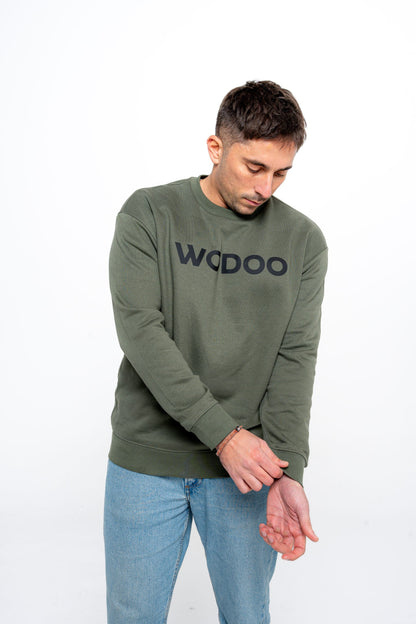 WACK Crewneck Khaki Green-Black