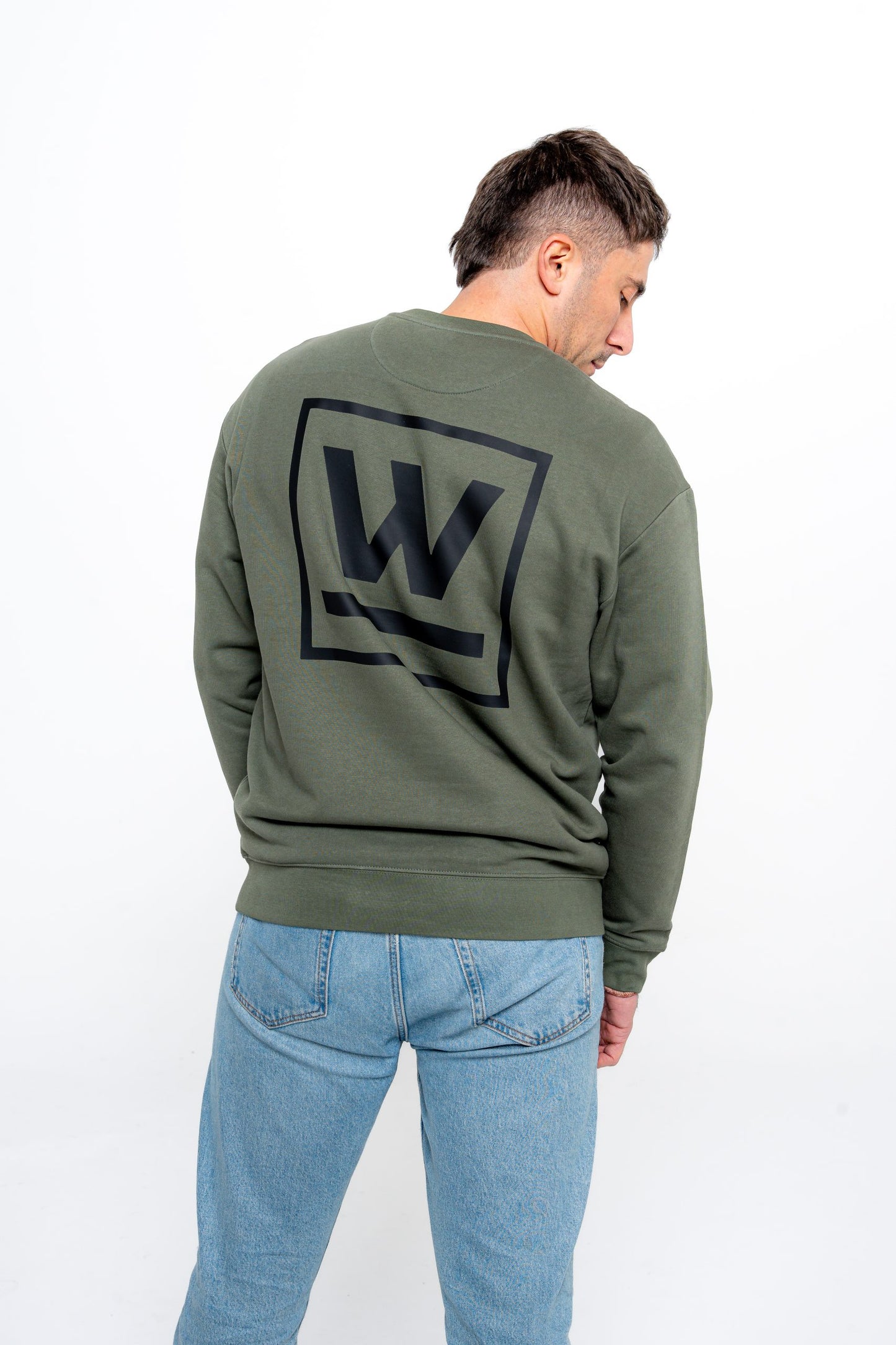 WACK Crewneck Khaki Green-Black