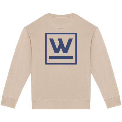 WACK Crewneck Sand-Deep Blue